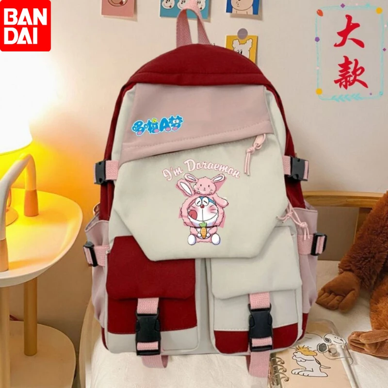 Doraemon Backpack Robot Cat Large Capacity Travel Bag Men's Backpack Simple Schoolbag High School Junior High School Student
Doraemon Backpack Robot Cat Large Capacity Travel Bag Men's Backpack Simple Schoolbag High School Junior High School Student