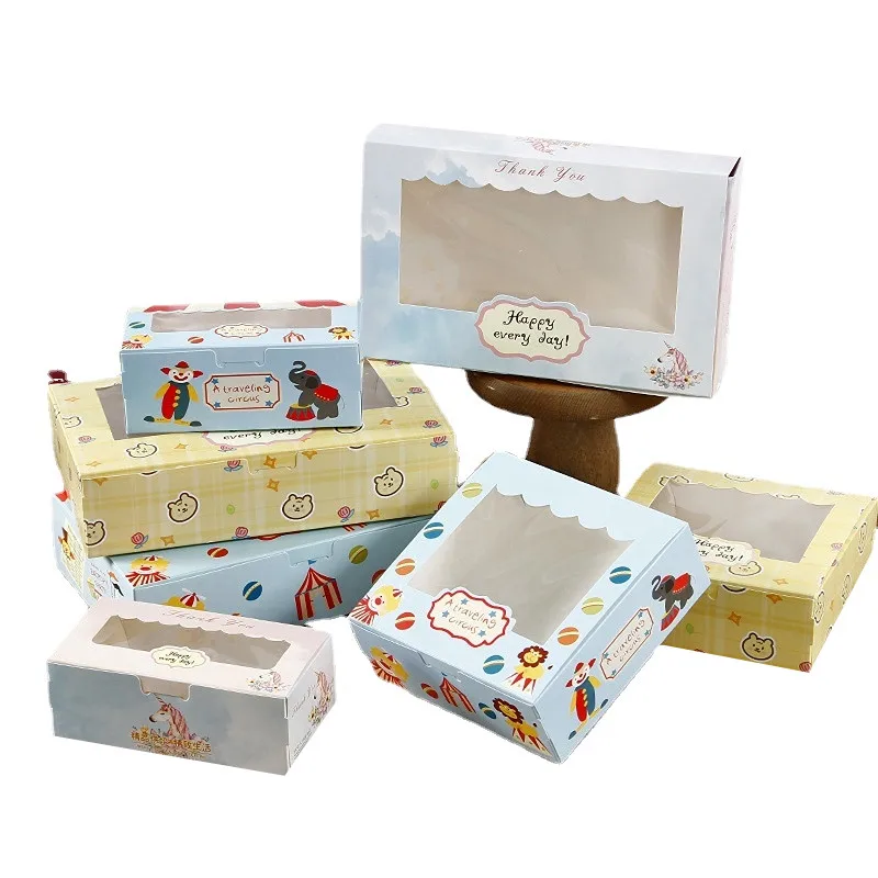 2/4/6Cups Cake Packaging Boxes Cookies Candy Bread Gift Box Cute Cartoon Paper Wrap for Business Christening Baptism Party Decor
2/4/6Cups Cake Packaging Boxes Cookies Candy Bread Gift Box Cute Cartoon Paper Wrap for Business Christening Baptism Party Decor