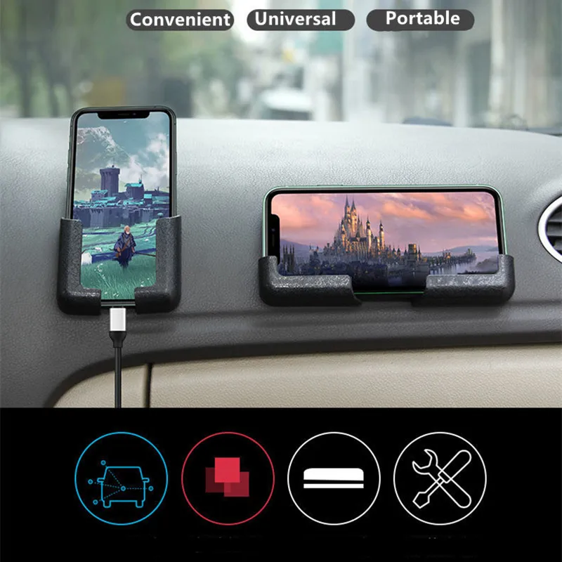 Universal Car Cell phone Holder Multi-function Bed Mobile Stand Bracket Vehicular Vehicle Dashboard Cradle For Xiaomi iPhone 13
Universal Car Cell phone Holder Multi-function Bed Mobile Stand Bracket Vehicular Vehicle Dashboard Cradle For Xiaomi iPhone 13