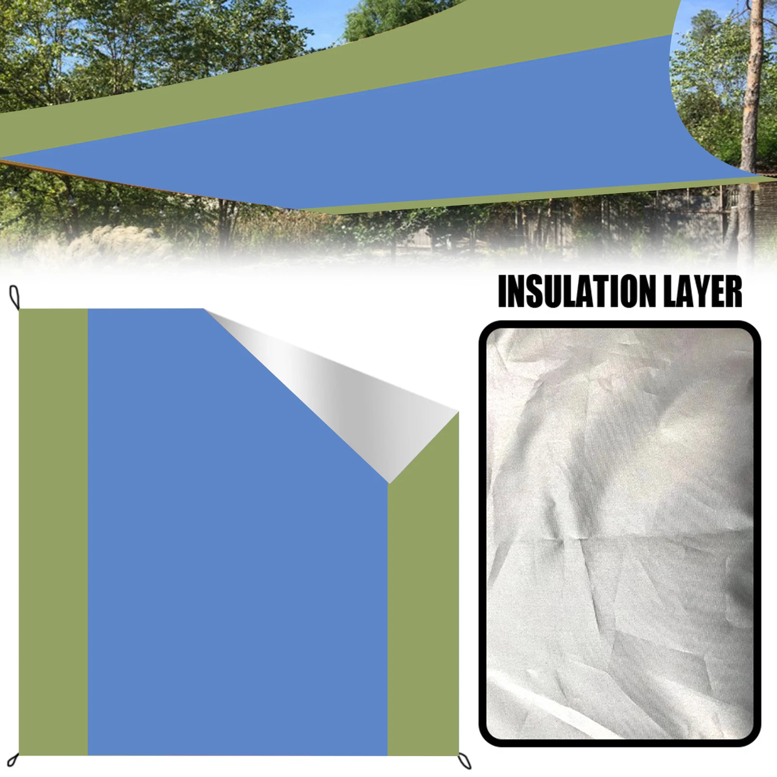 Sun Shade Sail Square Canopy Awning Shelter Fabric Cloth Screen Outdoor UV Block Heat-Insulation Cloth Cover for Garde Backyard
Sun Shade Sail Square Canopy Awning Shelter Fabric Cloth Screen Outdoor UV Block Heat-Insulation Cloth Cover for Garde Backyard