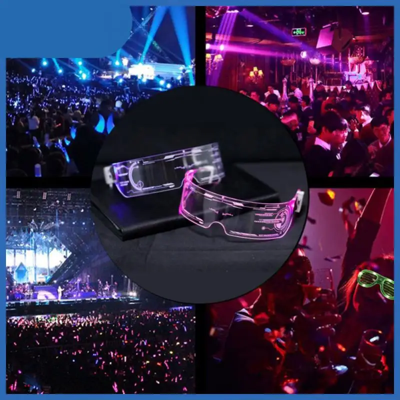 LED Luminous Glasses Electronic Cosplay Futuristic Colorful Fashion Street Photography Cross-border Party Bar
LED Luminous Glasses Electronic Cosplay Futuristic Colorful Fashion Street Photography Cross-border Party Bar