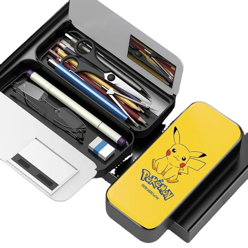 Pokémon Pencil Bag Children Pikachu Stationery Box Pencil Case Stationery Bag Large Capacity
Pokémon Pencil Bag Children Pikachu Stationery Box Pencil Case Stationery Bag Large Capacity