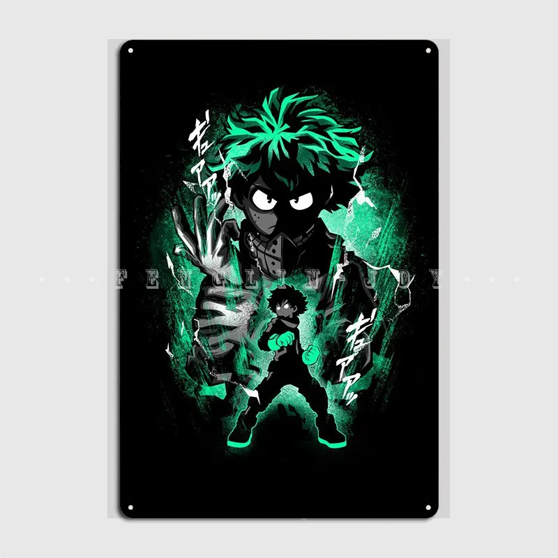 Hero Deku Metal Sign Wall Mural Club Bar Design Painting Décor Tin Sign Posters
Hero Deku Metal Sign Wall Mural Club Bar Design Painting Décor Tin Sign Posters