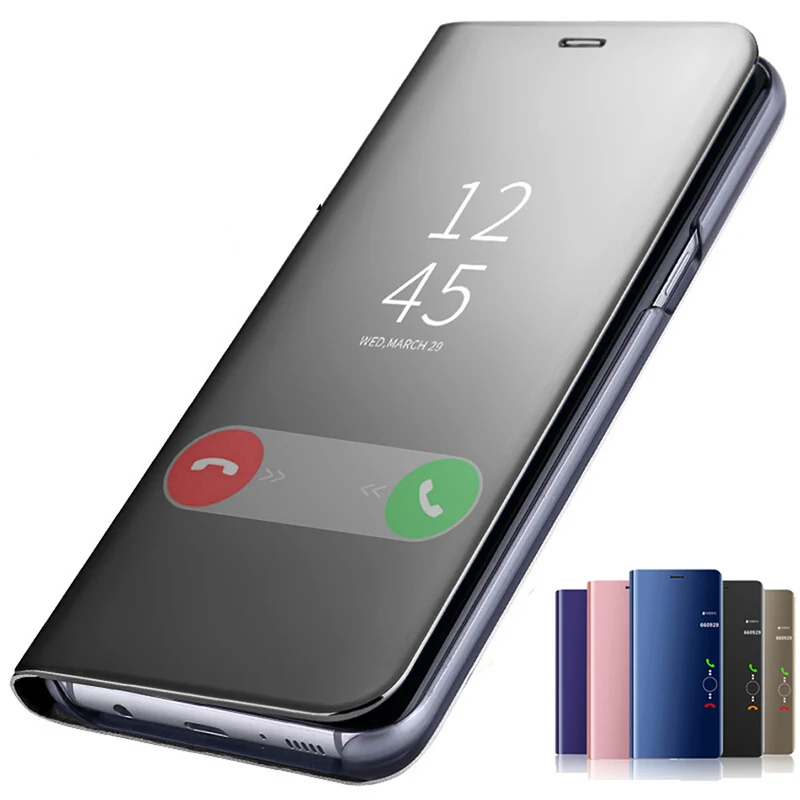 Smart Mirror Flip Phone Case For Huawei P40 P30 P20 Pro Lite Leather Stand Cover For Mate 20 30 Pro 10 Lite Protective Shell
Smart Mirror Flip Phone Case For Huawei P40 P30 P20 Pro Lite Leather Stand Cover For Mate 20 30 Pro 10 Lite Protective Shell