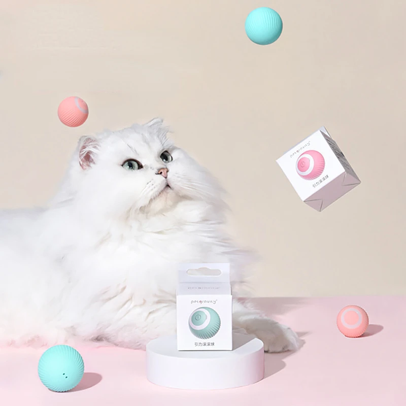 Automatically Roll The Ball Avoid Obstacles Cat Smart Rolling Ball Cat Toy Bite and Be Happy Quiet Ball
Automatically Roll The Ball Avoid Obstacles Cat Smart Rolling Ball Cat Toy Bite and Be Happy Quiet Ball