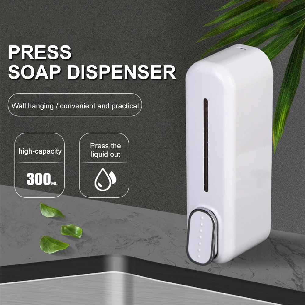 300ML Wall Mounted Bathroom Liquid Soap Dispenser Washing Lotion Hand Sanitizer Kid Family Hotel Kitchen Shower Gel 2022 NEW
300ML Wall Mounted Bathroom Liquid Soap Dispenser Washing Lotion Hand Sanitizer Kid Family Hotel Kitchen Shower Gel 2022 NEW