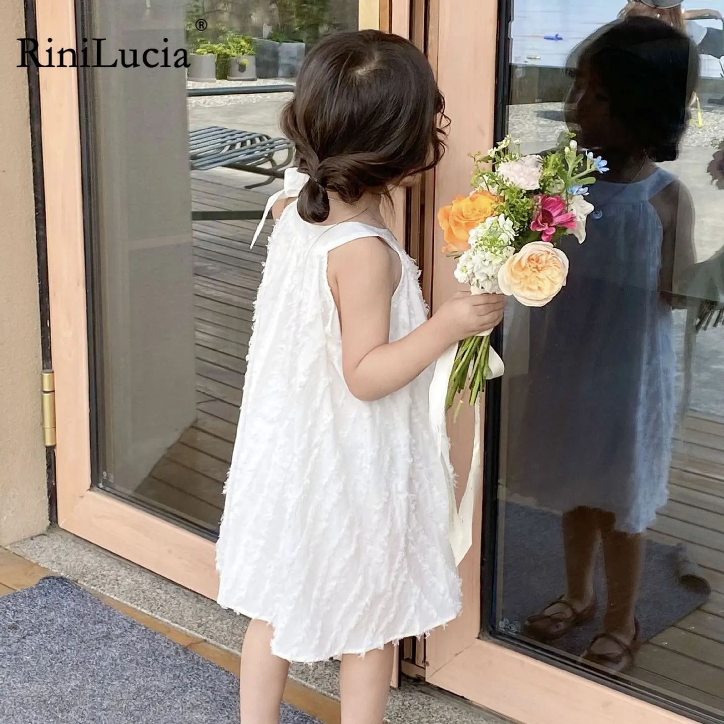 Girl Baby Dress 2023 New Spring Summer Toddler Kids Solid Bow Pleated Sleeveless Dresses Children's Costumes Clothing
Girl Baby Dress 2023 New Spring Summer Toddler Kids Solid Bow Pleated Sleeveless Dresses Children's Costumes Clothing