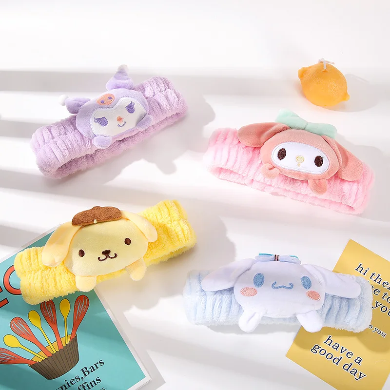 Sanrio Korean Version of Cute Cartoon Anime Kuromi My Melody Cinnamoroll Headband Headband Simple Plush Hairband Birthday Gift
Sanrio Korean Version of Cute Cartoon Anime Kuromi My Melody Cinnamoroll Headband Headband Simple Plush Hairband Birthday Gift