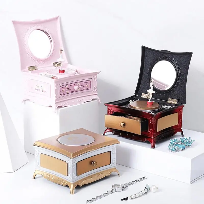 Ballerina Music Box Ballerina Jewelry Organizer For Girls And Teens Mother's Day Gift Rotating Dancing Girl Figurine White
Ballerina Music Box Ballerina Jewelry Organizer For Girls And Teens Mother's Day Gift Rotating Dancing Girl Figurine White