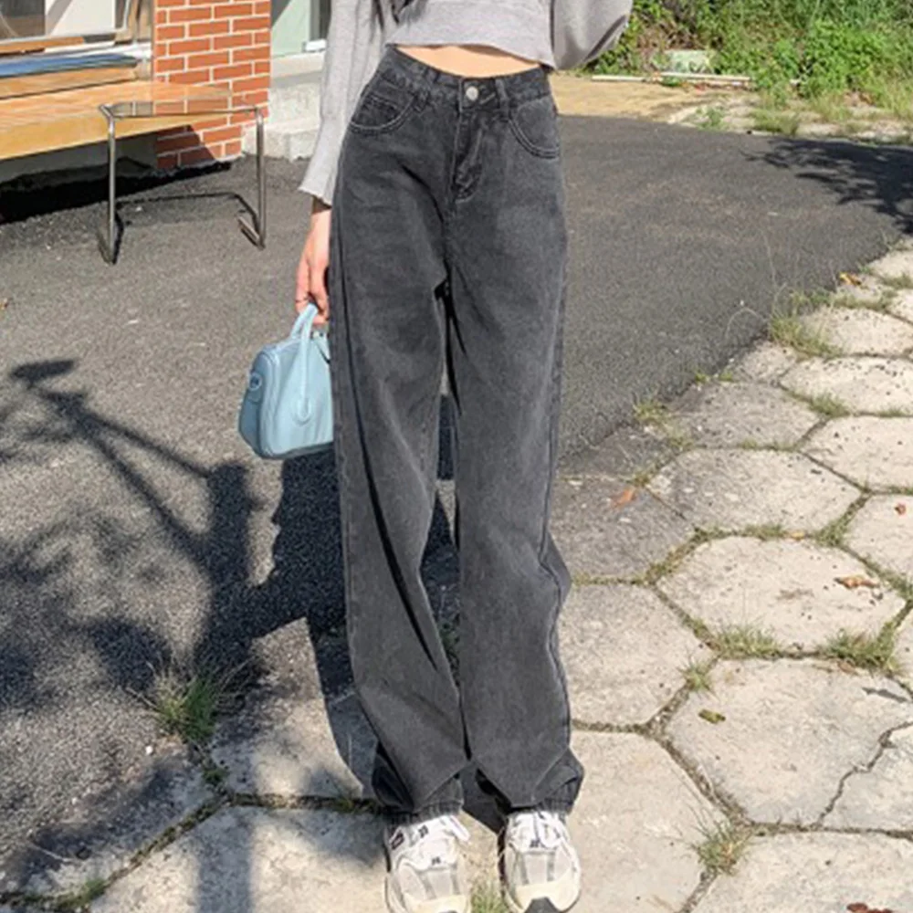 Womens Distressed Jeans High Waist Jeans Women High Street Retro Streetwear Black High Waist Pants Women Loose Jean 2022 Summer
Womens Distressed Jeans High Waist Jeans Women High Street Retro Streetwear Black High Waist Pants Women Loose Jean 2022 Summer