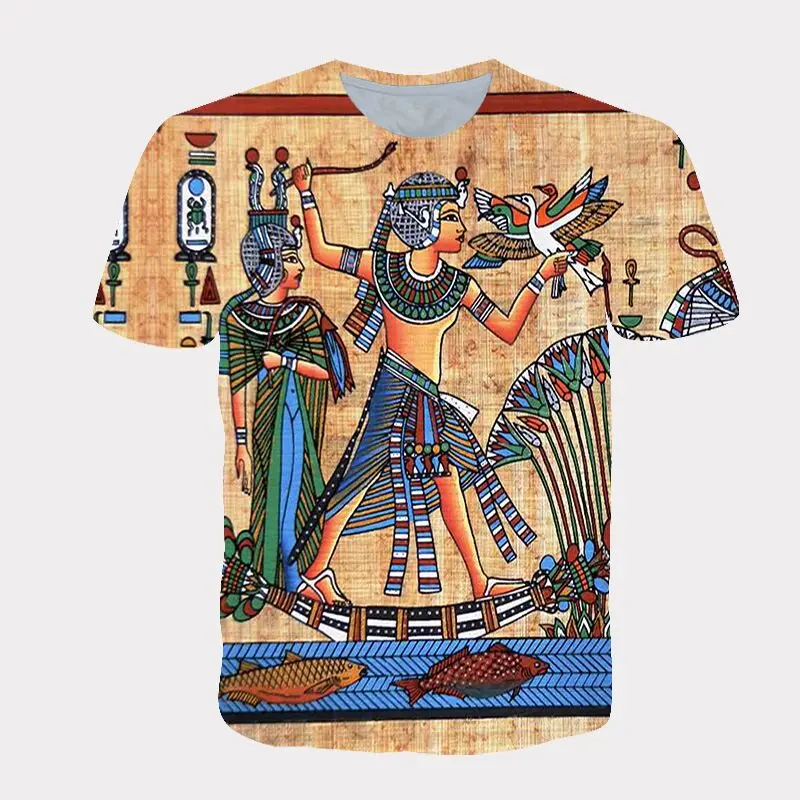 Men's retro style eye of Horus in ancient Egypt 3D Gulf print T-shirt 2022 summer fashion men's Harajuku short sleeve round neck
Men's retro style eye of Horus in ancient Egypt 3D Gulf print T-shirt 2022 summer fashion men's Harajuku short sleeve round neck