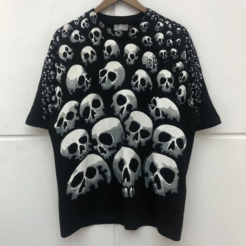New luxury Men classic Skull Monster Head T Shirts T-Shirt Hip Hop Skateboard Street Cotton T-Shirts Tee Top kenye D179
New luxury Men classic Skull Monster Head T Shirts T-Shirt Hip Hop Skateboard Street Cotton T-Shirts Tee Top kenye D179