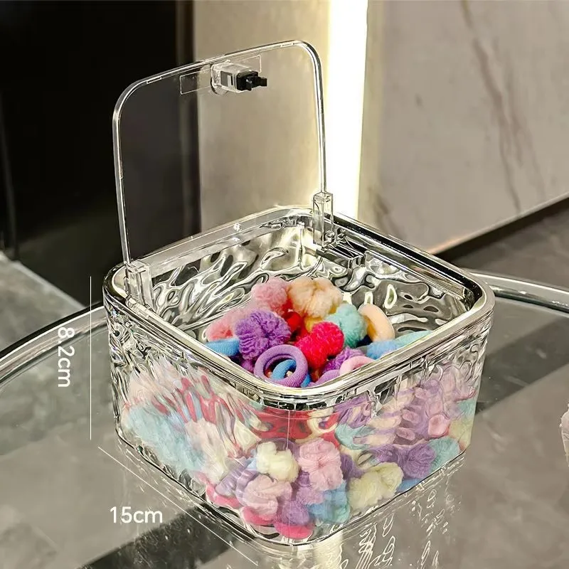 Детский ящик для хранения аксессуаров для волос, раскладушка, пылезащитная заколка для девочек, повязка для волос, прозрачная акриловая корзина для хранения 
Детский ящик для хранения аксессуаров для волос, раскладушка, пылезащитная заколка для девочек, повязка для волос, прозрачная акриловая корзина для хранения