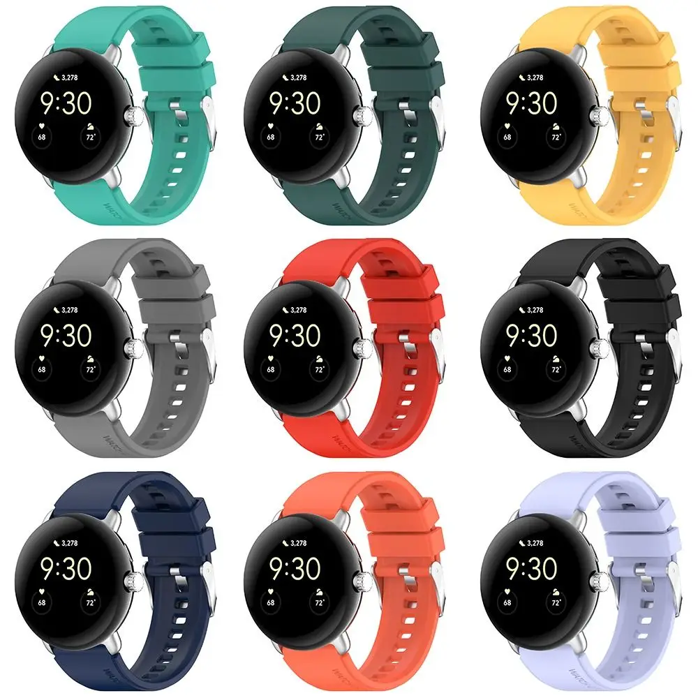 New Silicone Band For Google Pixel Watch Strap smart Wrist Watchband Metal Buckle Sport Replacement Bracelet Correa Accessories
New Silicone Band For Google Pixel Watch Strap smart Wrist Watchband Metal Buckle Sport Replacement Bracelet Correa Accessories