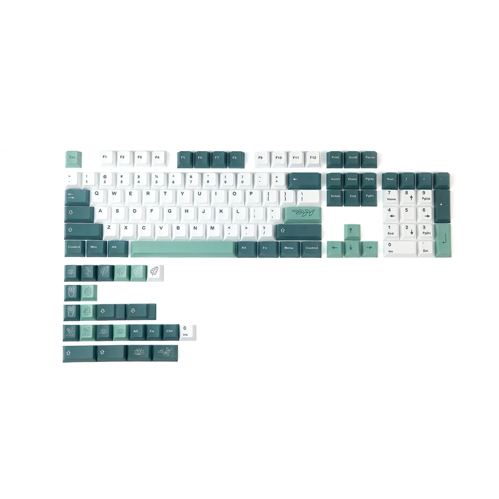 GMK-like Botanical 104+24 PBT Keycap Set Dye-subbed Cherry MX Keycap for Mechanical Keyboard GH60 GK61 64 68 87 96 980 104 108
GMK-like Botanical 104+24 PBT Keycap Set Dye-subbed Cherry MX Keycap for Mechanical Keyboard GH60 GK61 64 68 87 96 980 104 108