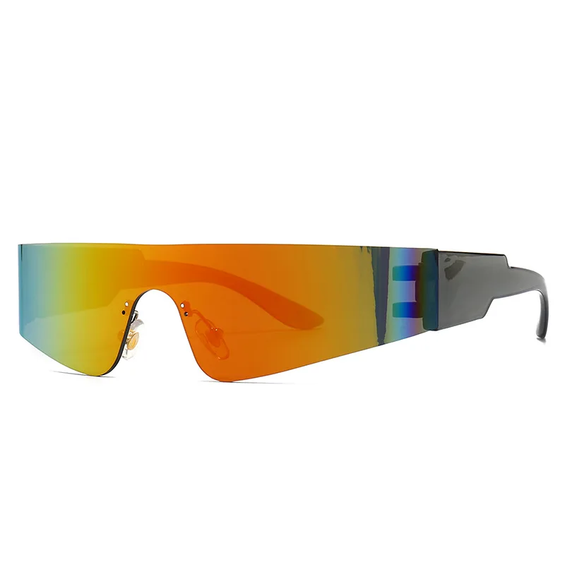 Oversized Kardasha Rimless Sunglasses Women Once Piece Punk Sports Sun Glasses Men Mirror Shades UV400 Colorful Fashion Eyewear
Oversized Kardasha Rimless Sunglasses Women Once Piece Punk Sports Sun Glasses Men Mirror Shades UV400 Colorful Fashion Eyewear