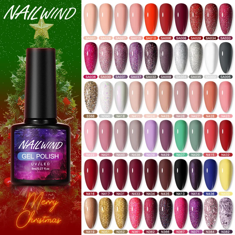 NAILWIND Gel Nail Polish Manicure Gel Varnishes Semi Permanent UV Hybrid Lacquer Regular Nail Art Design Base Top Coat Enamel
NAILWIND Gel Nail Polish Manicure Gel Varnishes Semi Permanent UV Hybrid Lacquer Regular Nail Art Design Base Top Coat Enamel