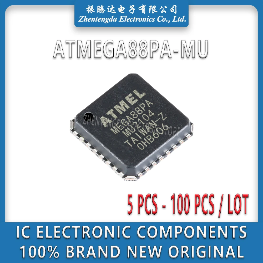 

ATMEGA88PA-MU ATMEGA88PA ATMEGA88 ATMEGA IC MCU Chip VQFN-32