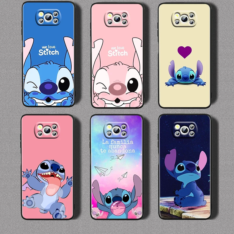 Lilo Stitch For Xiaomi Civi Mi Poco X3 NFC F3 GT M4 M3 M2 X2 F2 Pro C3 F1 Silicone Shell Capa Black Phone Case
Lilo Stitch For Xiaomi Civi Mi Poco X3 NFC F3 GT M4 M3 M2 X2 F2 Pro C3 F1 Silicone Shell Capa Black Phone Case
