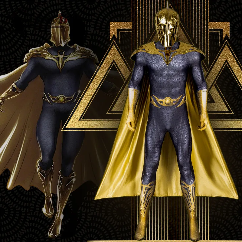 Cosplaydiy Doctor Fate Cosplay Costume Hero Jumpsuit With Helmet Cape Movie Black Teth Adam Cosplay Men Bodysuit Halloween Party
Cosplaydiy Doctor Fate Cosplay Costume Hero Jumpsuit With Helmet Cape Movie Black Teth Adam Cosplay Men Bodysuit Halloween Party