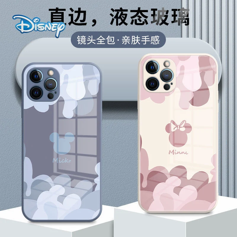 Disney Mickey Minnie Cartoon Glass Mobile Phone Case for Iphone 12 11 Pro Max Mini Xr Xs 7 8 Plus Cute Anti-fall Phone Covers
Disney Mickey Minnie Cartoon Glass Mobile Phone Case for Iphone 12 11 Pro Max Mini Xr Xs 7 8 Plus Cute Anti-fall Phone Covers