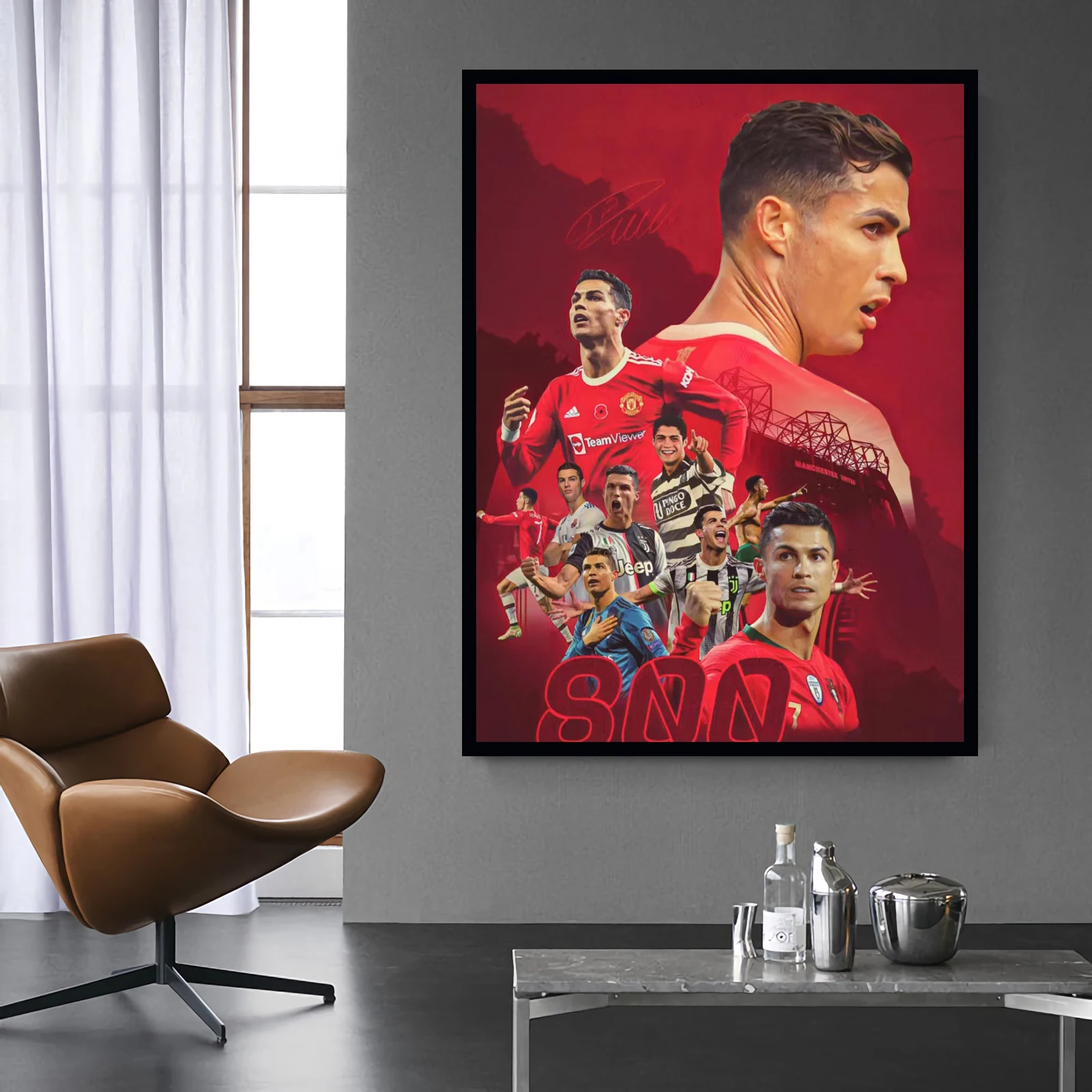Canvas Poster Cristiano Ronaldo Football Career 800 Ball Commemorative Poster Print Wall Art Boy Room Decor Painting
Canvas Poster Cristiano Ronaldo Football Career 800 Ball Commemorative Poster Print Wall Art Boy Room Decor Painting