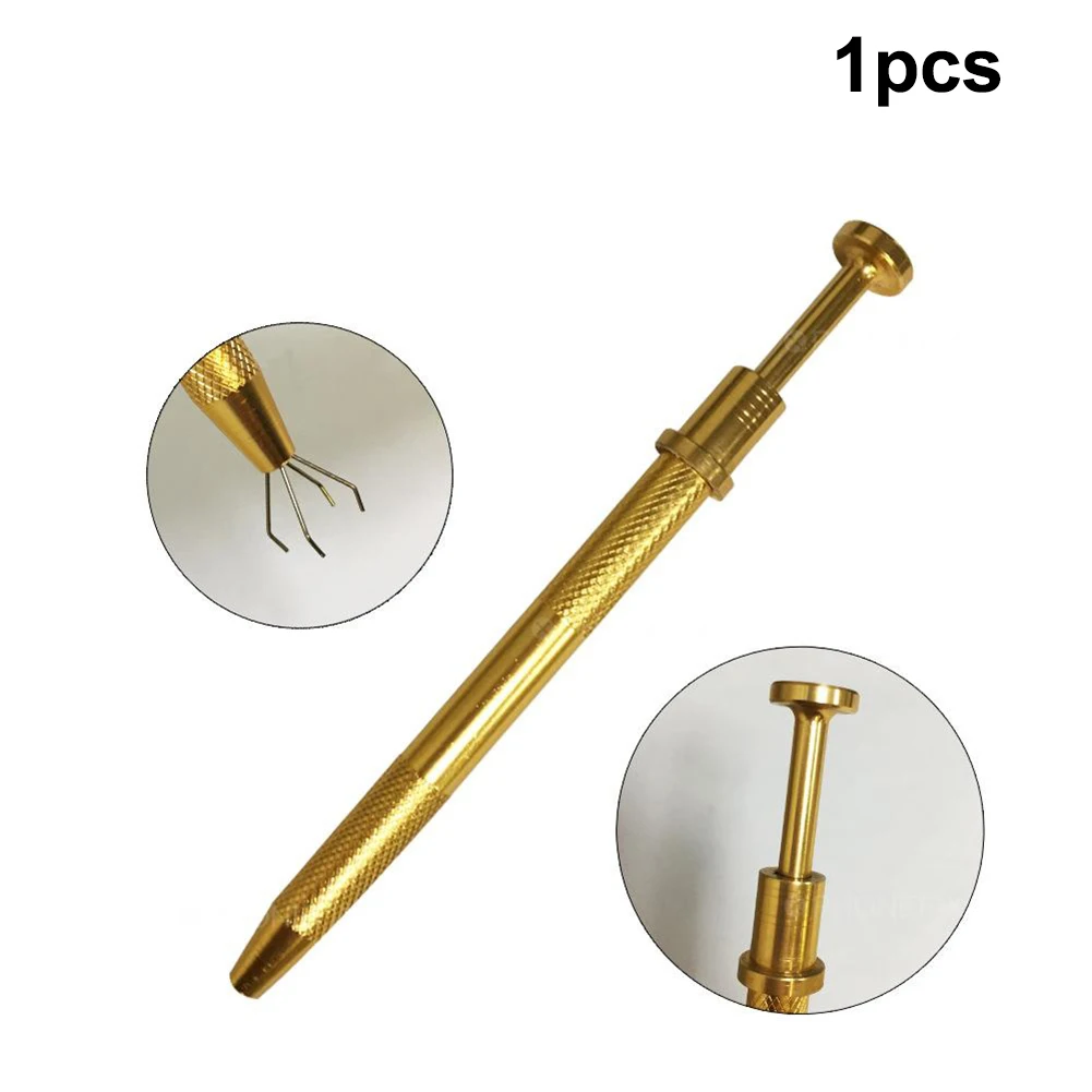 Electronic Component Grabber IC Extractor Pickup BGA Chip Picker Patch IC Suck Pen Electronic Repair Tools Metal Four Claw
Electronic Component Grabber IC Extractor Pickup BGA Chip Picker Patch IC Suck Pen Electronic Repair Tools Metal Four Claw