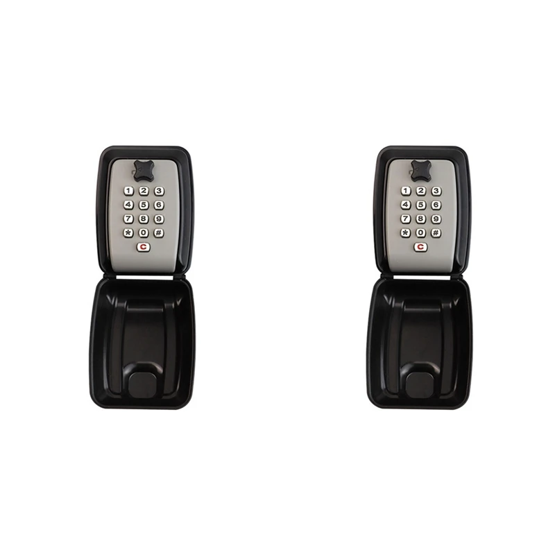 2X Key Box Wall Mounted Large Key Box Secure Waterproof Outdoor Key Box With 12 Code Rustproof Heavy Duty Key 
2X Key Box Wall Mounted Large Key Box Secure Waterproof Outdoor Key Box With 12 Code Rustproof Heavy Duty Key