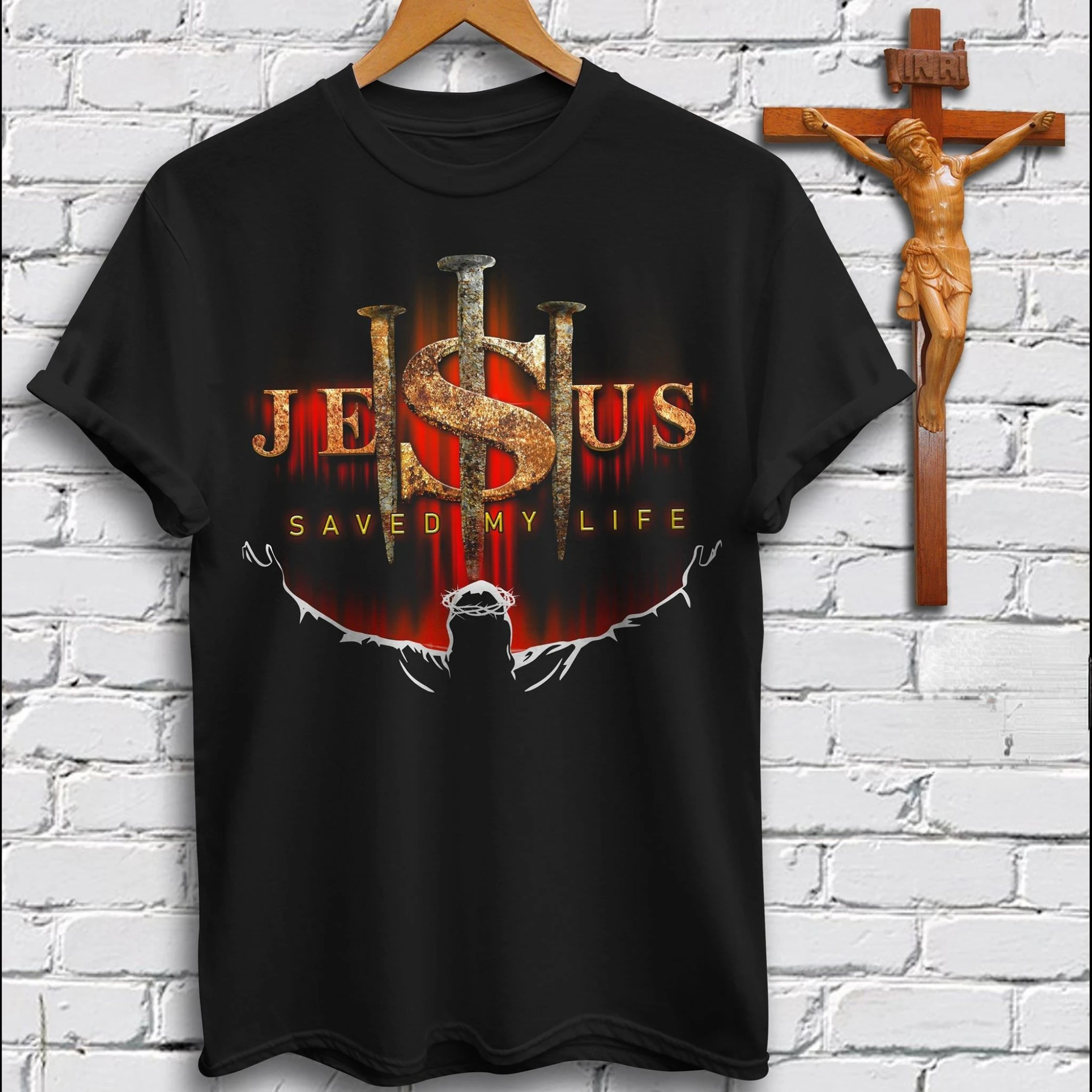Jesus Save My Life. Unique Design Religion Christians Gift Mens T-Shirt. Summer Cotton Short Sleeve O-Neck Unisex T Shirt New
Jesus Save My Life. Unique Design Religion Christians Gift Mens T-Shirt. Summer Cotton Short Sleeve O-Neck Unisex T Shirt New