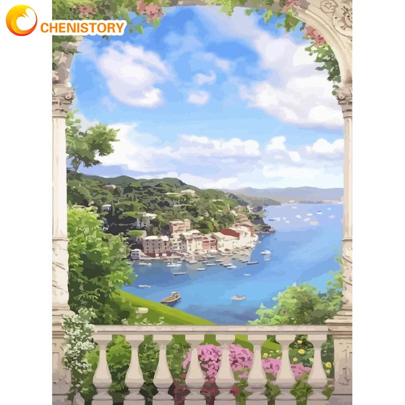 CHENISTORY Oil Painting By Numbers Landscape Modern DIY Craft Kits Adults HandPainted Picture Drawing Coloring By Numbers Decor
CHENISTORY Oil Painting By Numbers Landscape Modern DIY Craft Kits Adults HandPainted Picture Drawing Coloring By Numbers Decor