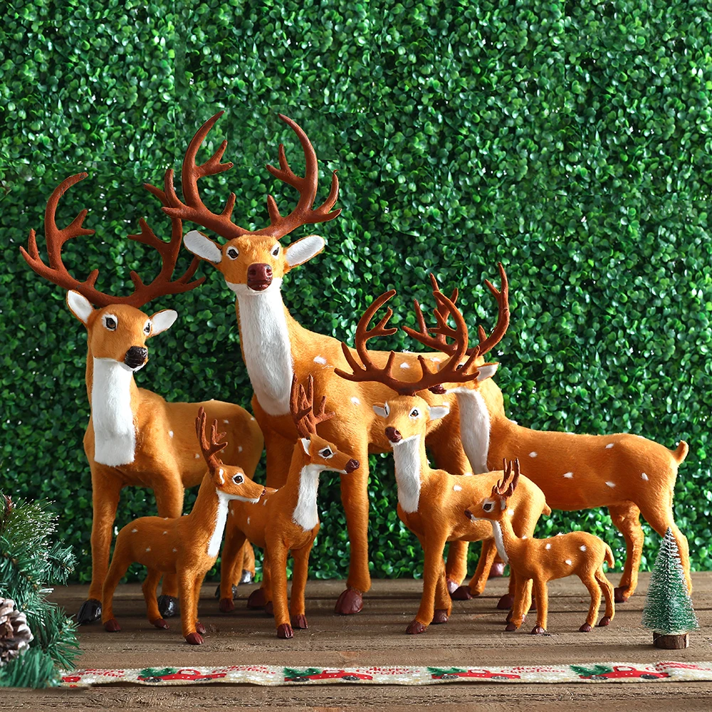 15/20/25/30/35cm Reindeer Christmas Deer Xmas Elk Plush Simulation Christmas Decorations For Home Merry Christmas New Year Gifts
15/20/25/30/35cm Reindeer Christmas Deer Xmas Elk Plush Simulation Christmas Decorations For Home Merry Christmas New Year Gifts