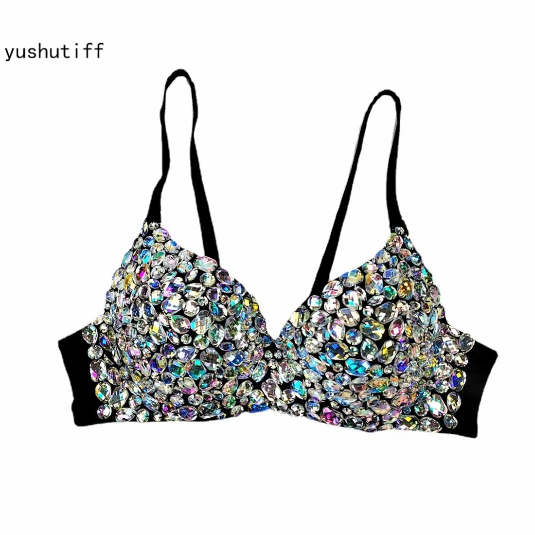 Crop Top Short Bra Party Fashion Nightclub Rhinestone Women Rave Festival Corset Bustier Coquette Female Summer Sleeveless Vests
Crop Top Short Bra Party Fashion Nightclub Rhinestone Women Rave Festival Corset Bustier Coquette Female Summer Sleeveless Vests