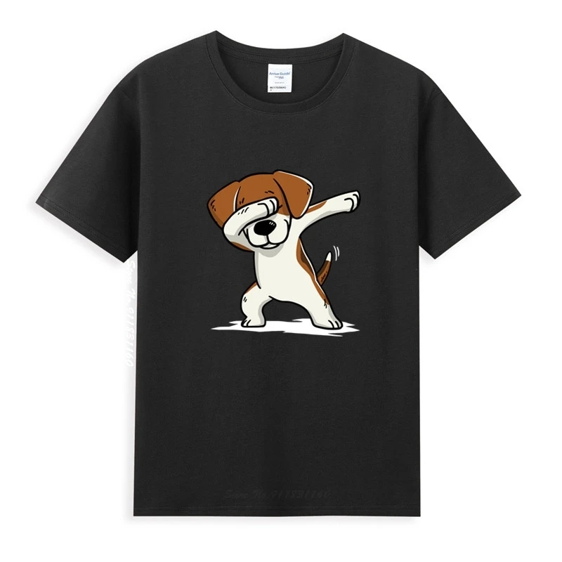 Dabbing Beagle Dog T-Shirt Homme Summer Tops Short Sleeve Tee Shirt Pure Cotton Vogue Style Unisex
Dabbing Beagle Dog T-Shirt Homme Summer Tops Short Sleeve Tee Shirt Pure Cotton Vogue Style Unisex