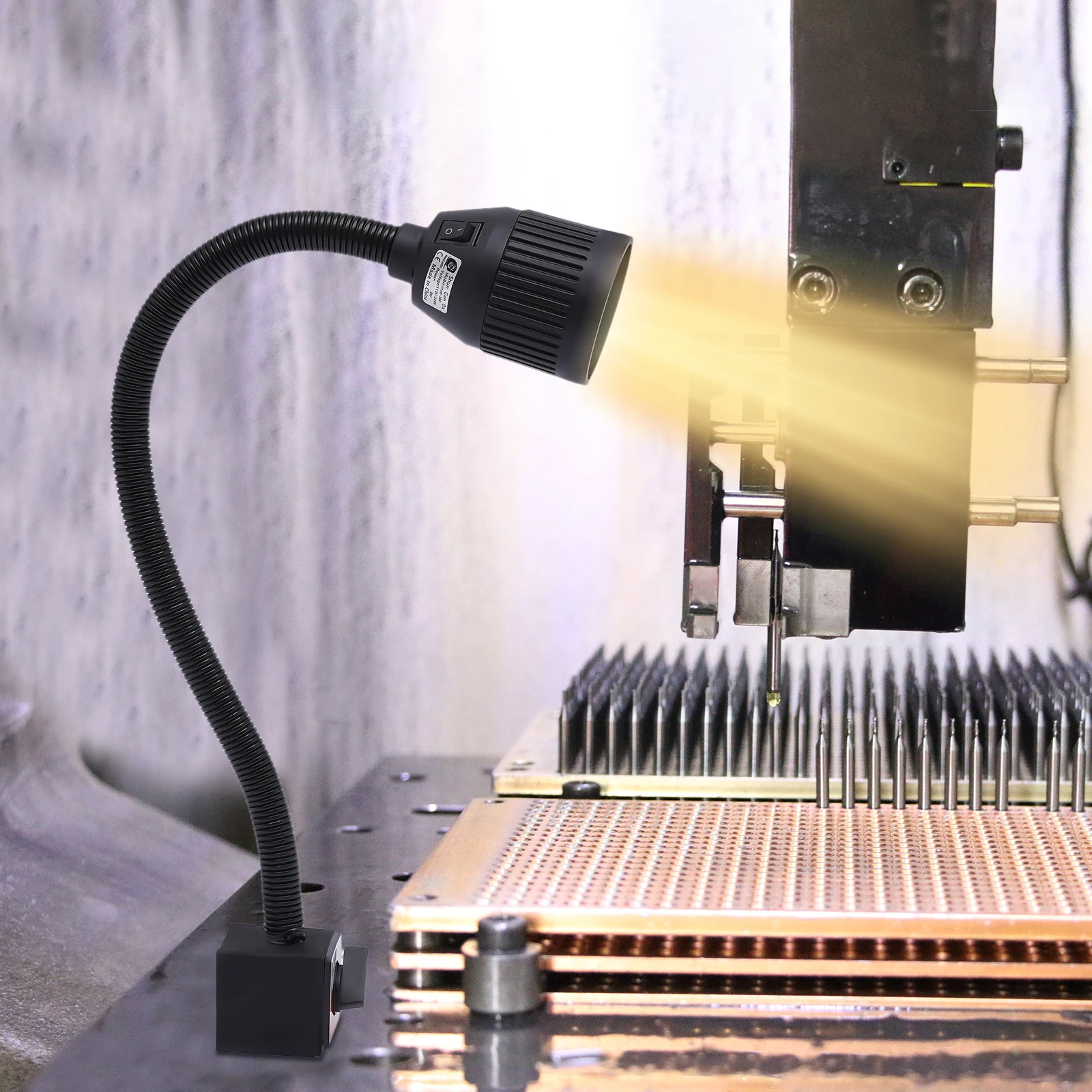 Machine Tool Working Lamp Led Magnetic Seat Cnc Equipment Lighting Desk Lamp Bright Light 220V
Machine Tool Working Lamp Led Magnetic Seat Cnc Equipment Lighting Desk Lamp Bright Light 220V
