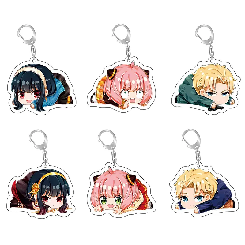 Keychain Anime SPY X FAMILY Acrylic Cartoon Character Print Pendant Cute Jewelry Accessories Backpack Pendant Fan Friends Gift
Keychain Anime SPY X FAMILY Acrylic Cartoon Character Print Pendant Cute Jewelry Accessories Backpack Pendant Fan Friends Gift