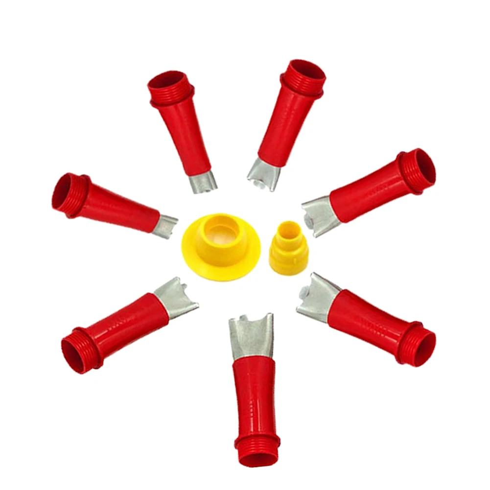 9pcs/set Caulk Nozzle With Base Stainless Steel Caulking Nozzle Sealant Finishing Tool For Kitchen Bathroom Sink Joint
9pcs/set Caulk Nozzle With Base Stainless Steel Caulking Nozzle Sealant Finishing Tool For Kitchen Bathroom Sink Joint