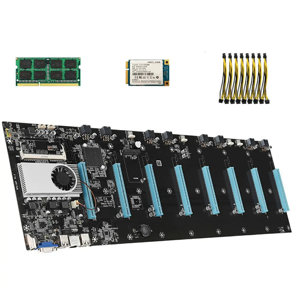 Mother Board New BTC-S37 Mining Mother Board Expandable Mother Board Computer Accessories Practical Entertainment
Mother Board New BTC-S37 Mining Mother Board Expandable Mother Board Computer Accessories Practical Entertainment