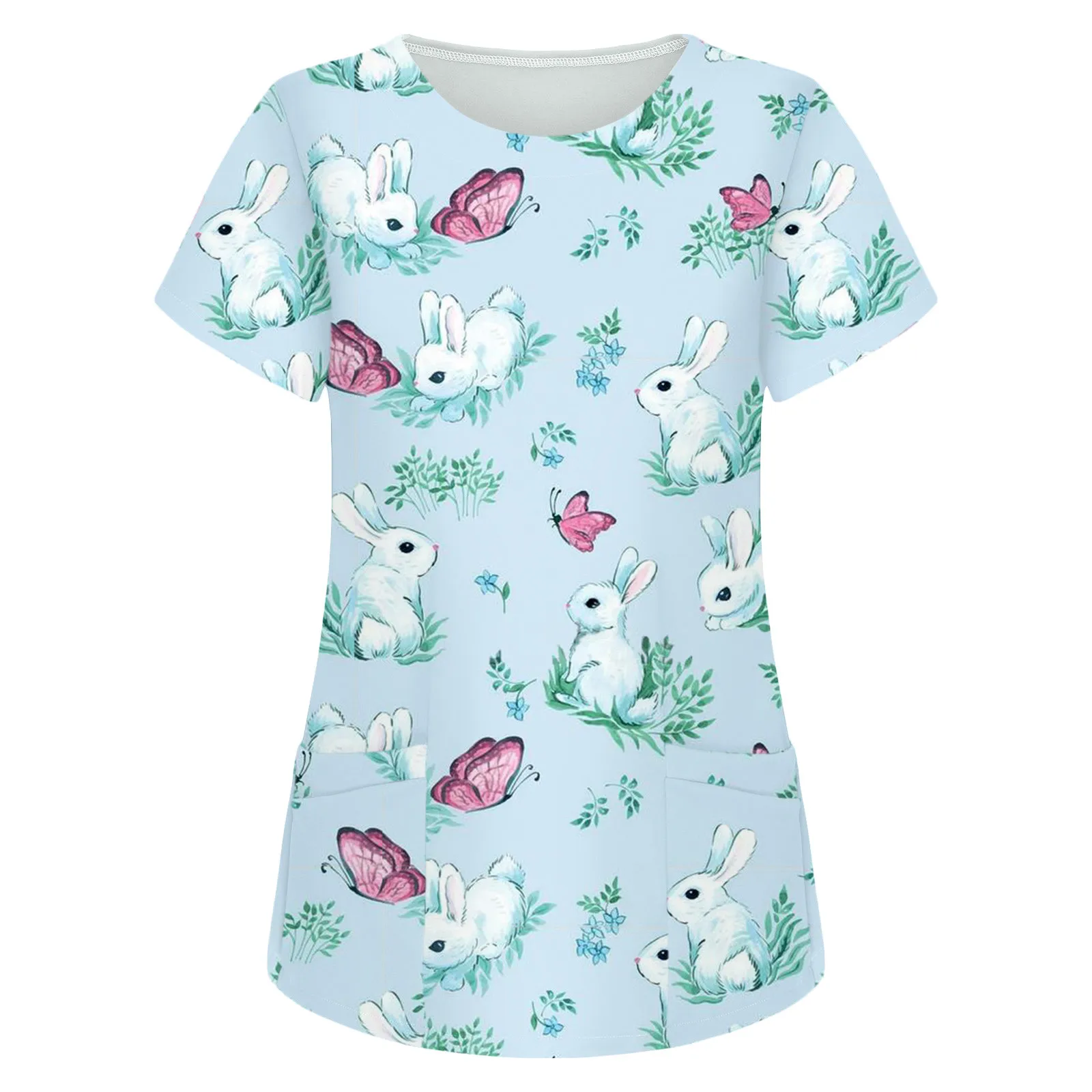 Women Scrubs Tops Top T-Shirtscrewneck Short Sleeve Basic Shirt Women'S Nurse Uniform
Women Scrubs Tops Top T-Shirtscrewneck Short Sleeve Basic Shirt Women'S Nurse Uniform