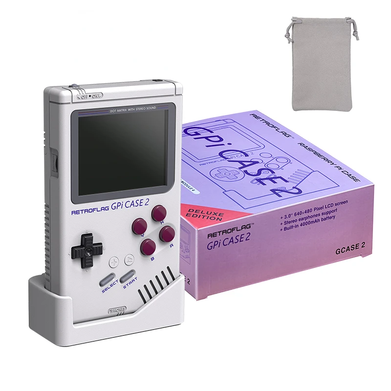 Чехол GPi 2 Deluxe Edition с док-станцией для Raspberry Pi CM4 с ЖК-дисплеем 3,0 дюйма и литий-ионной перезаряжаемой батареей 4000 мАч
Чехол GPi 2 Deluxe Edition с док-станцией для Raspberry Pi CM4 с ЖК-дисплеем 3,0 дюйма и литий-ионной перезаряжаемой батареей 4000 мАч
