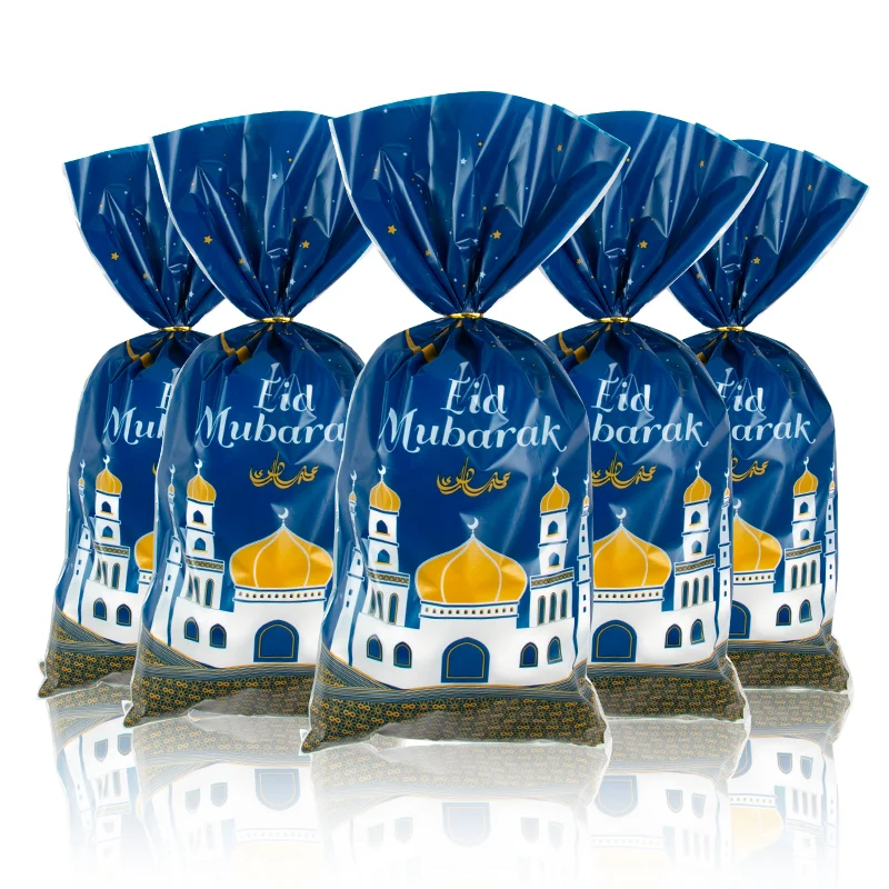 25/50pcs Eid Mubarak Gift Bags Plastic Candy Cookie Bag Ramadan Kareem Decorations Islamic Muslim Eid Al-fitr Party Supplies
25/50pcs Eid Mubarak Gift Bags Plastic Candy Cookie Bag Ramadan Kareem Decorations Islamic Muslim Eid Al-fitr Party Supplies