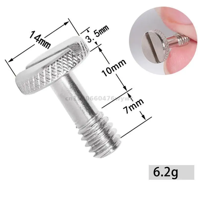 10pieces a lot Tripod Ptz Universal 1/4 Camera Screw Applicable To Bainuo Sirui Jetson Quick-loading Board Screw
10pieces a lot Tripod Ptz Universal 1/4 Camera Screw Applicable To Bainuo Sirui Jetson Quick-loading Board Screw