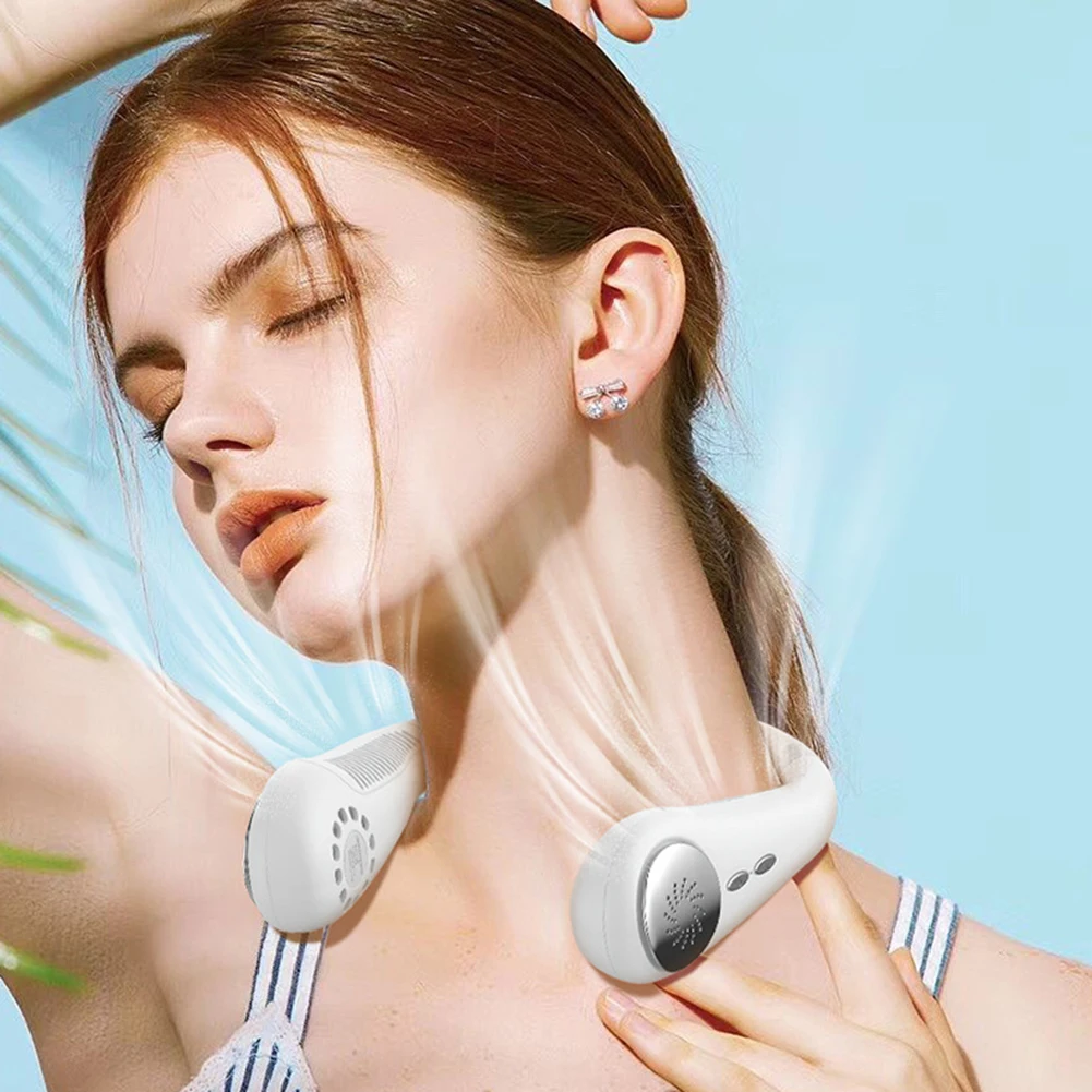 Portable Summer Air Cooling Hanging Neck Fan Bladeless for Outdoor Sports Running Travel Wearable USB Neckband Hanging Neck Fans
Portable Summer Air Cooling Hanging Neck Fan Bladeless for Outdoor Sports Running Travel Wearable USB Neckband Hanging Neck Fans