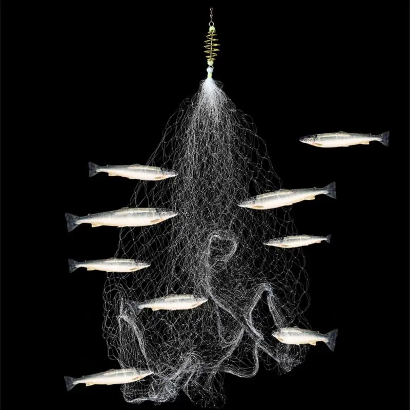 Fishing Net Carp Fishing Tackle Pesca Copper Spring Shoal Fishing Netting With Luminous Beads Mesh Net For Night Fishing 2023
Fishing Net Carp Fishing Tackle Pesca Copper Spring Shoal Fishing Netting With Luminous Beads Mesh Net For Night Fishing 2023