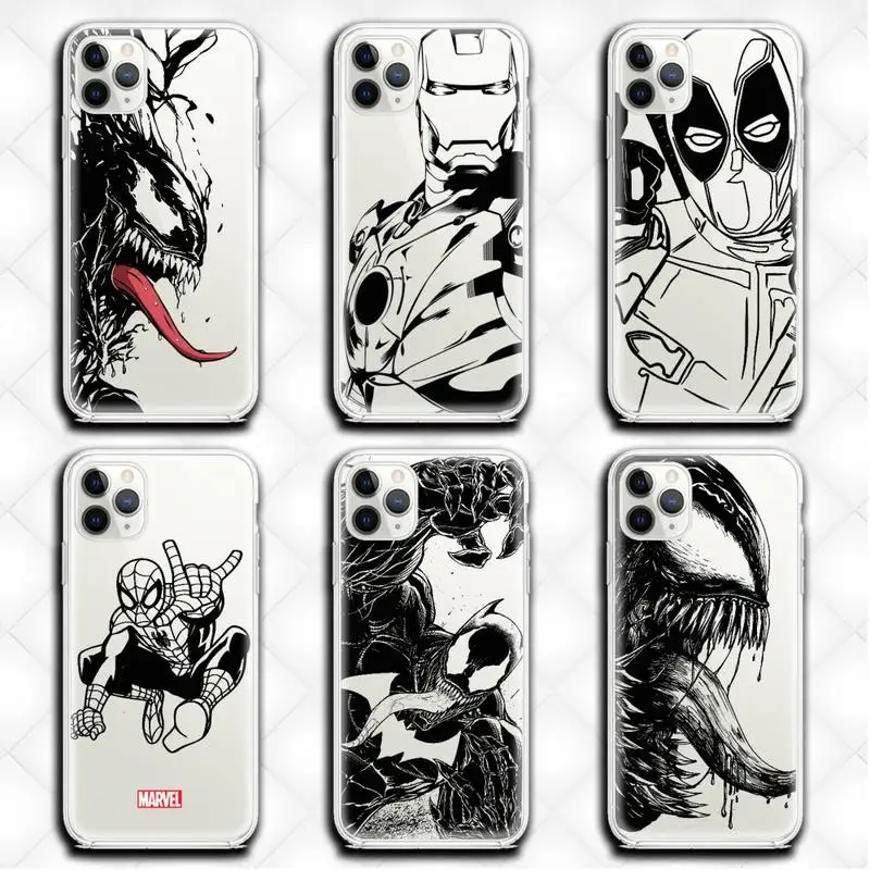 deadpool venom iron man sketch Phone Case Clear for iphone 13 12 11 Pro max mini XS 8 7 Plus X SE 2020 XR cover
deadpool venom iron man sketch Phone Case Clear for iphone 13 12 11 Pro max mini XS 8 7 Plus X SE 2020 XR cover