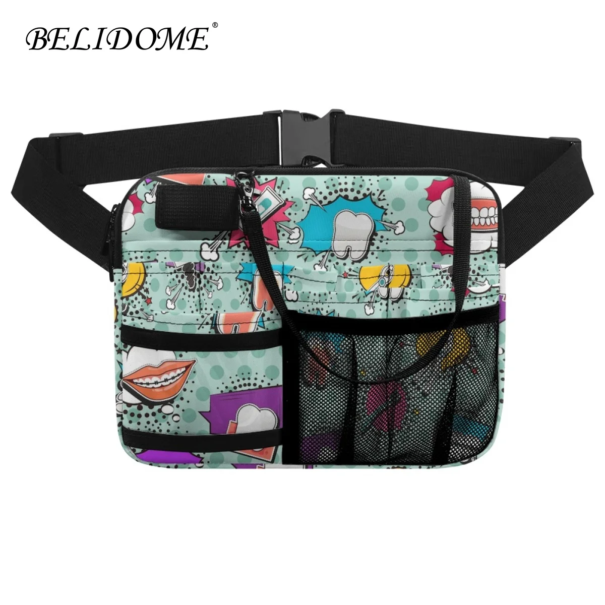 Teeth Lips design Luxury Waist Bag Multi Pocket Adjustable Strap Hospital Work Nurse Organizer Pouch Practical Belt Bag 2023
Teeth Lips design Luxury Waist Bag Multi Pocket Adjustable Strap Hospital Work Nurse Organizer Pouch Practical Belt Bag 2023