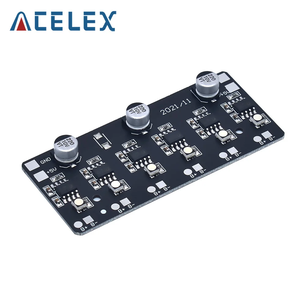 6-position 4.2V3.7V independent charging array 18650 lithium battery charging circuit
6-position 4.2V3.7V independent charging array 18650 lithium battery charging circuit