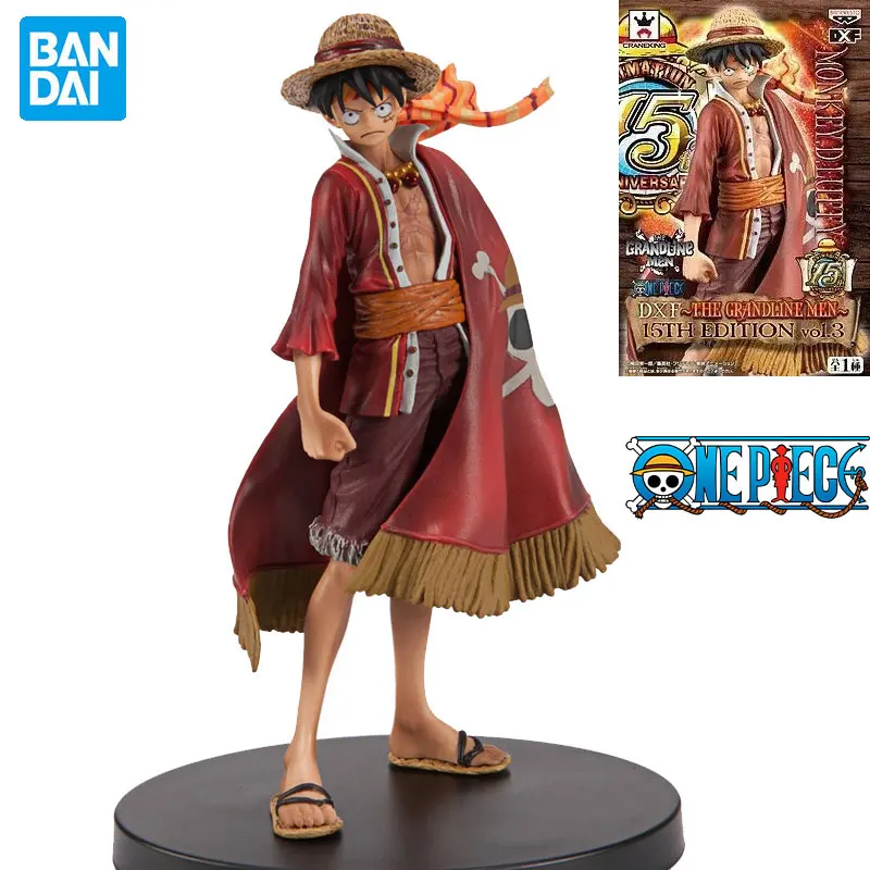 Original Bandai Anime One Piece DXF Luffy Great route Figure PVC Model Toys Frenzy Action Figures Collection Gifts Toys for Chid
Original Bandai Anime One Piece DXF Luffy Great route Figure PVC Model Toys Frenzy Action Figures Collection Gifts Toys for Chid