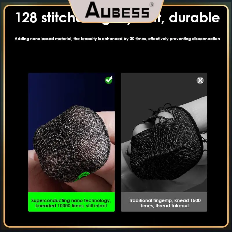 Breathable Touch Screen Gloves Ultra-thin Sweat Proof Gaming Fingertip Antiskid Silver Fiber Game Practical Accessories
Breathable Touch Screen Gloves Ultra-thin Sweat Proof Gaming Fingertip Antiskid Silver Fiber Game Practical Accessories
