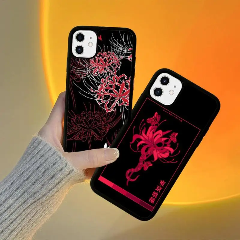 Anime Tokyo Ghoul Flower Phone Case Silicone PC+TPU Case for iPhone 11 12 13 Pro Max 8 7 6 Plus X SE XR Hard Fundas 
Anime Tokyo Ghoul Flower Phone Case Silicone PC+TPU Case for iPhone 11 12 13 Pro Max 8 7 6 Plus X SE XR Hard Fundas