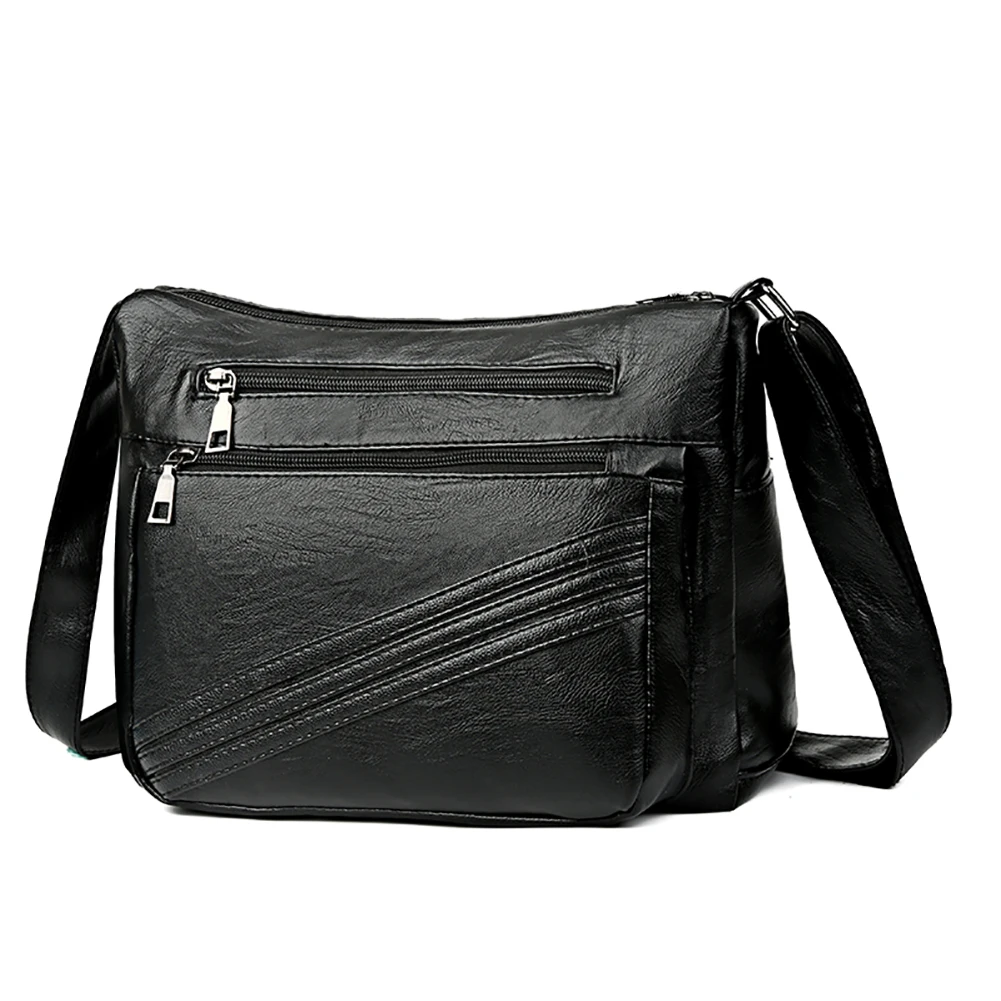 Fashion Women PU Leather Shoulder Bag Multi-pocket Mother Female Solid Mother Female Zipper Crossbody Daily Shopping Handbags
Fashion Women PU Leather Shoulder Bag Multi-pocket Mother Female Solid Mother Female Zipper Crossbody Daily Shopping Handbags